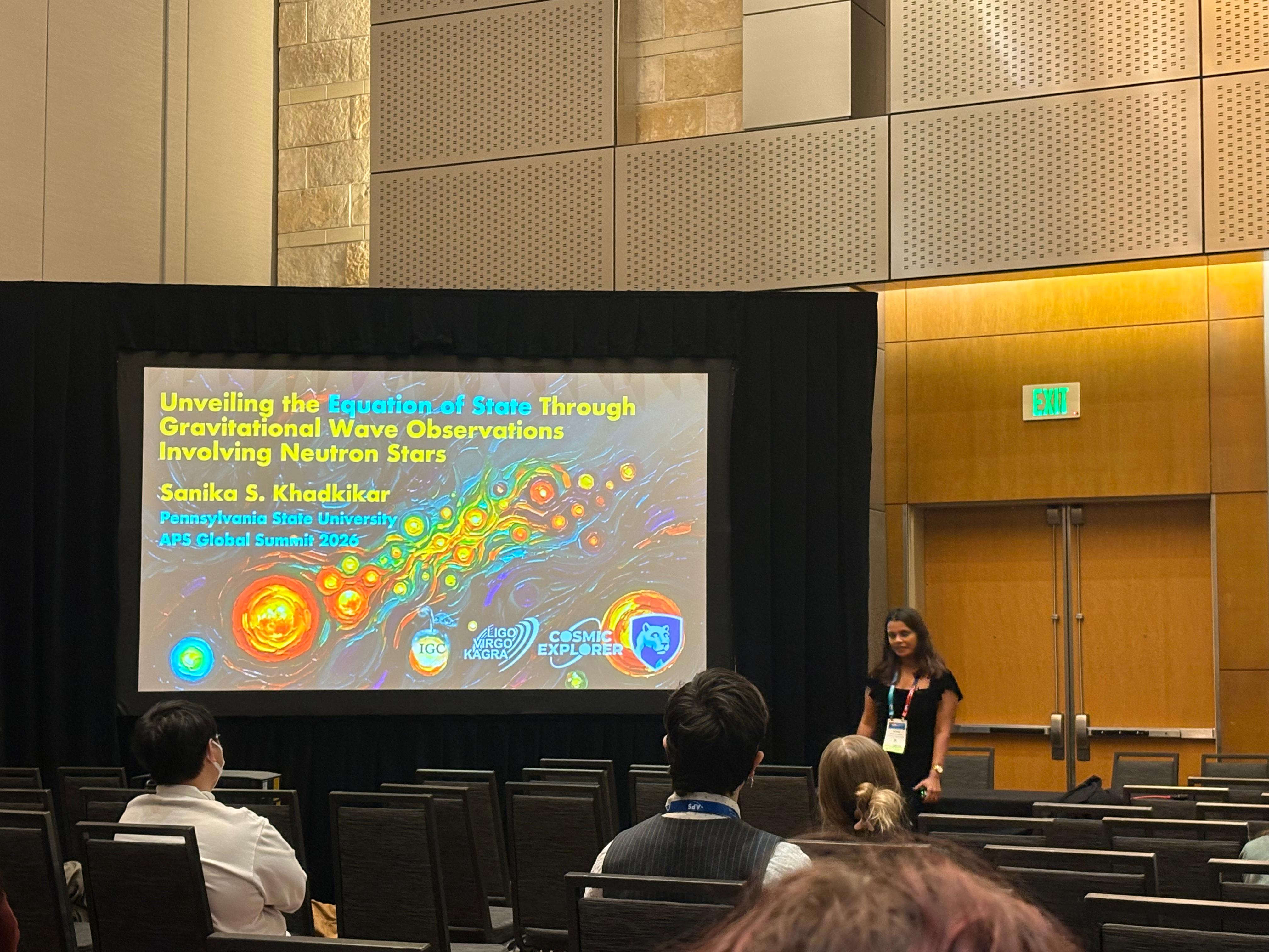 Invited Talk at APS Global Physics Summit 2026