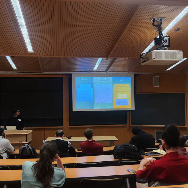 Best Student Speaker Award at APS DGRAV EGM 2025