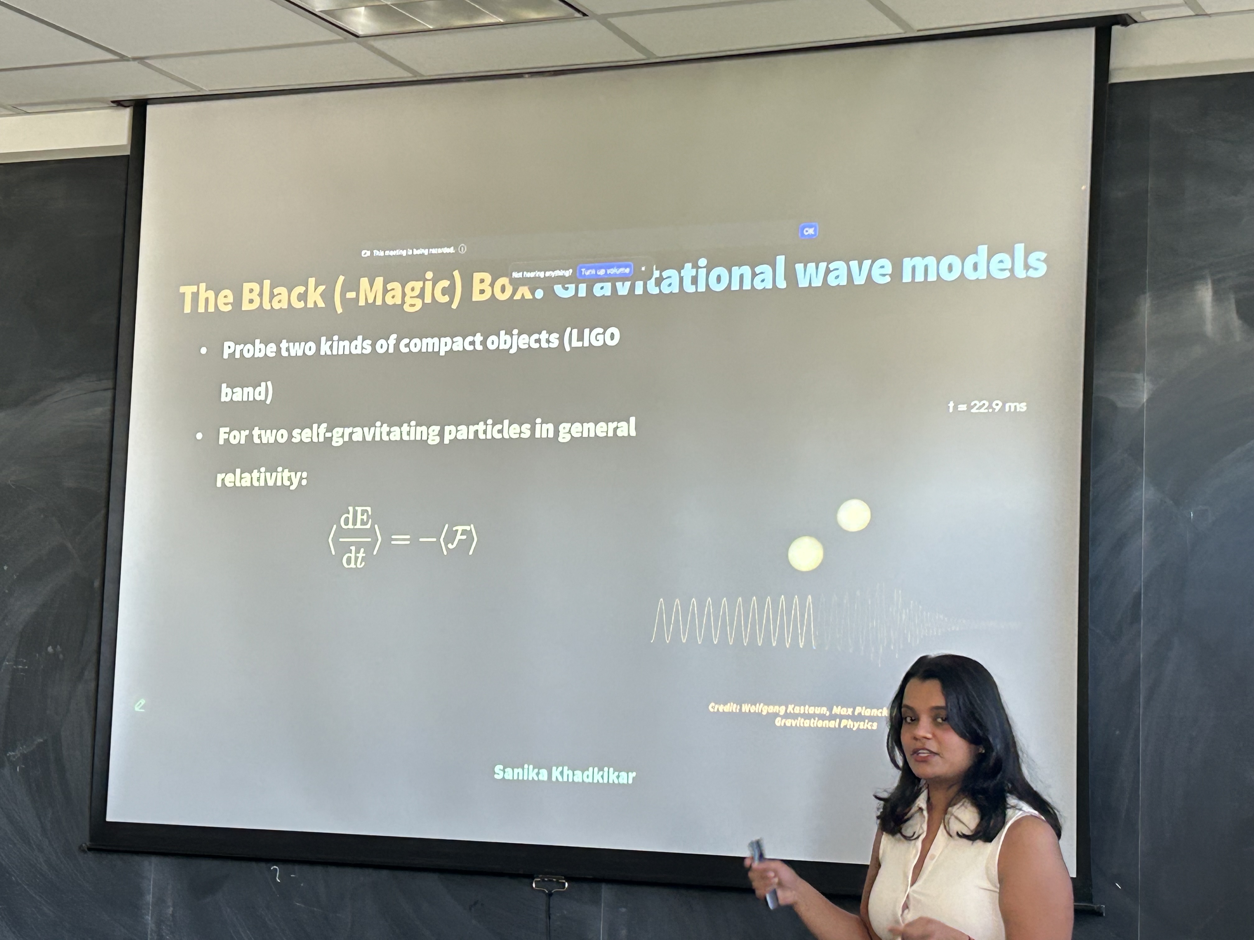 Invited Lecture at University of Washington